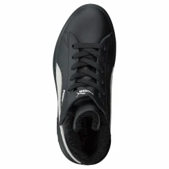 Barn Puma Smash V2 Mid L Fur Ps Black-whisper White