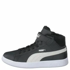 Barn Puma Smash V2 Mid L Fur V Ps Black- White