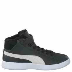 Barn Puma Smash V2 Mid L Fur V Ps Black- White