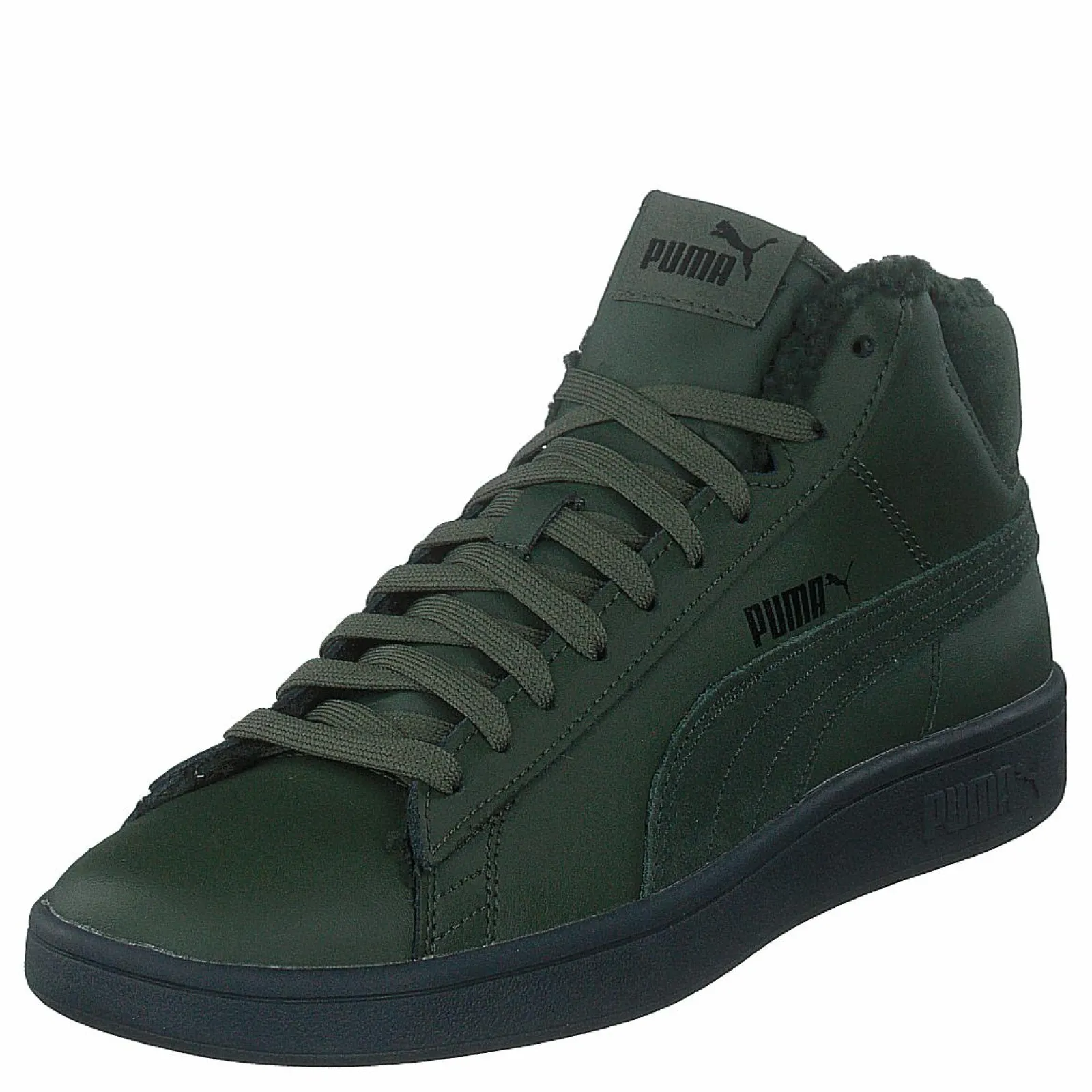 Puma Smash V2 Mid Wtr L Dark Green/Black