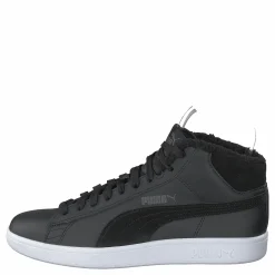 Puma Smash V2 Mid Wtr L Black-dark Shadow- White