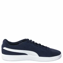Puma Smash V2 Peacoat- White
