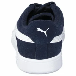 Puma Smash V2 Peacoat- White