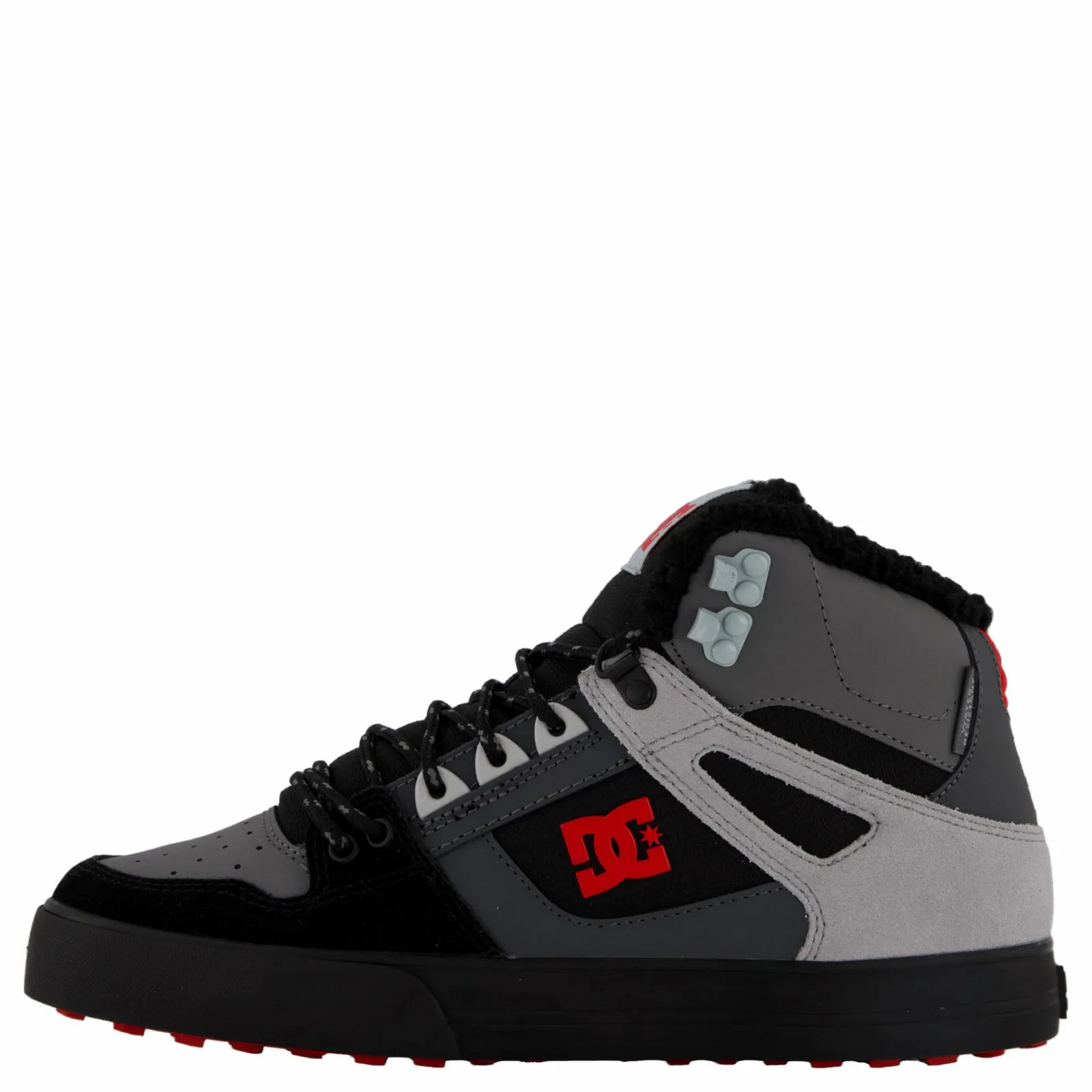 DC Shoes Pure High-top Wc Wnt Grey/black/red