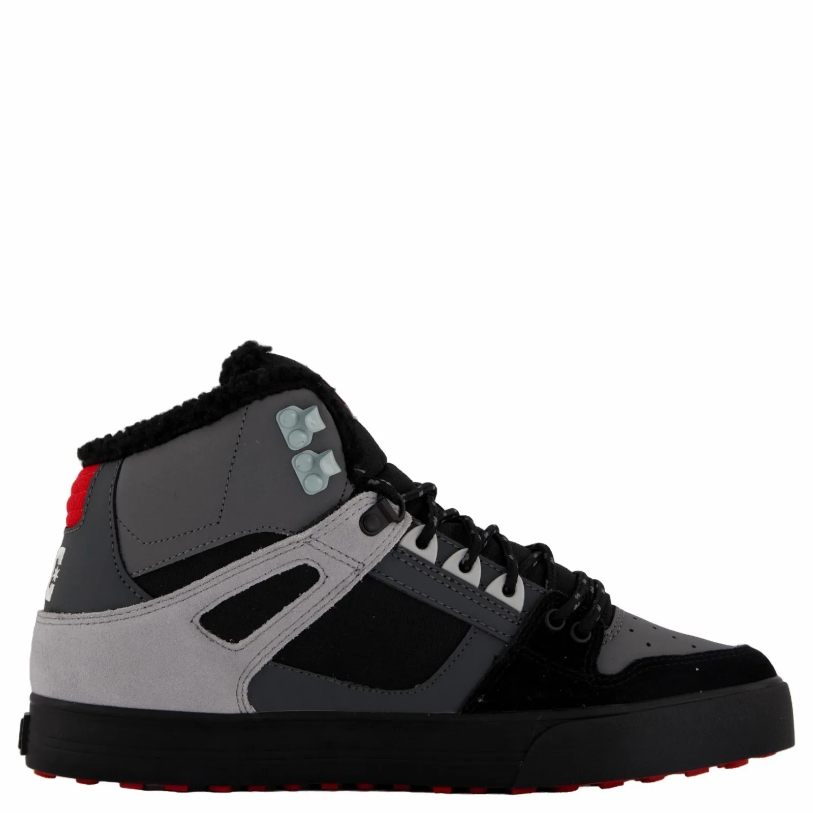 DC Shoes Pure High-top Wc Wnt Grey/black/red