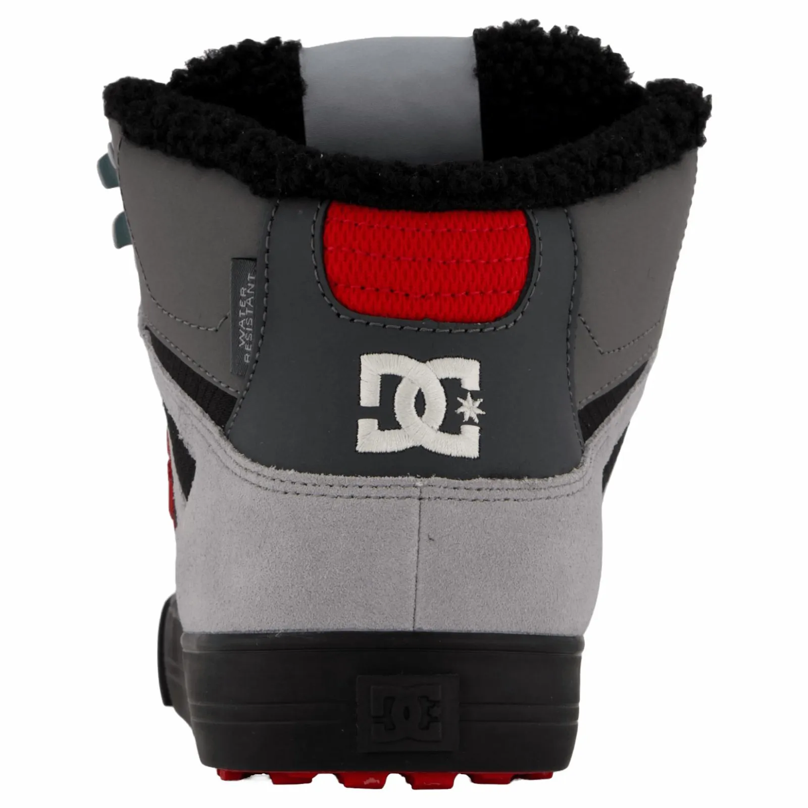 DC Shoes Pure High-top Wc Wnt Grey/black/red