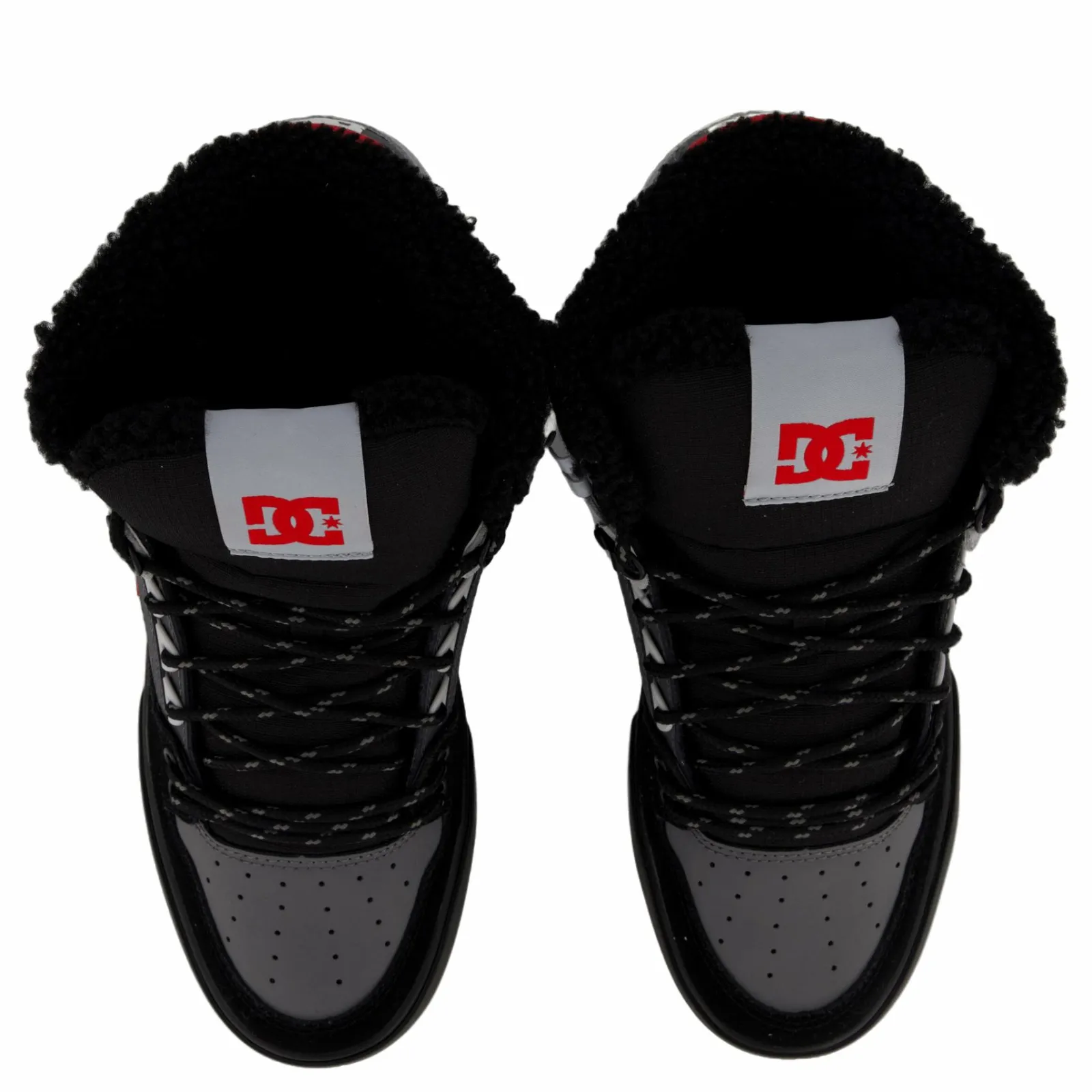 DC Shoes Pure High-top Wc Wnt Grey/black/red