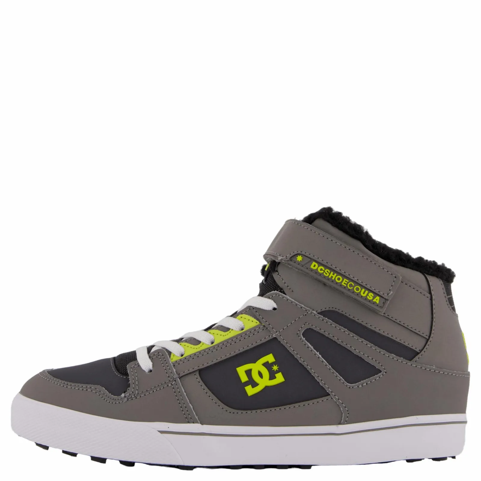 Barn DC Shoes Pure High-top Wnt Ev Grey/grey/green