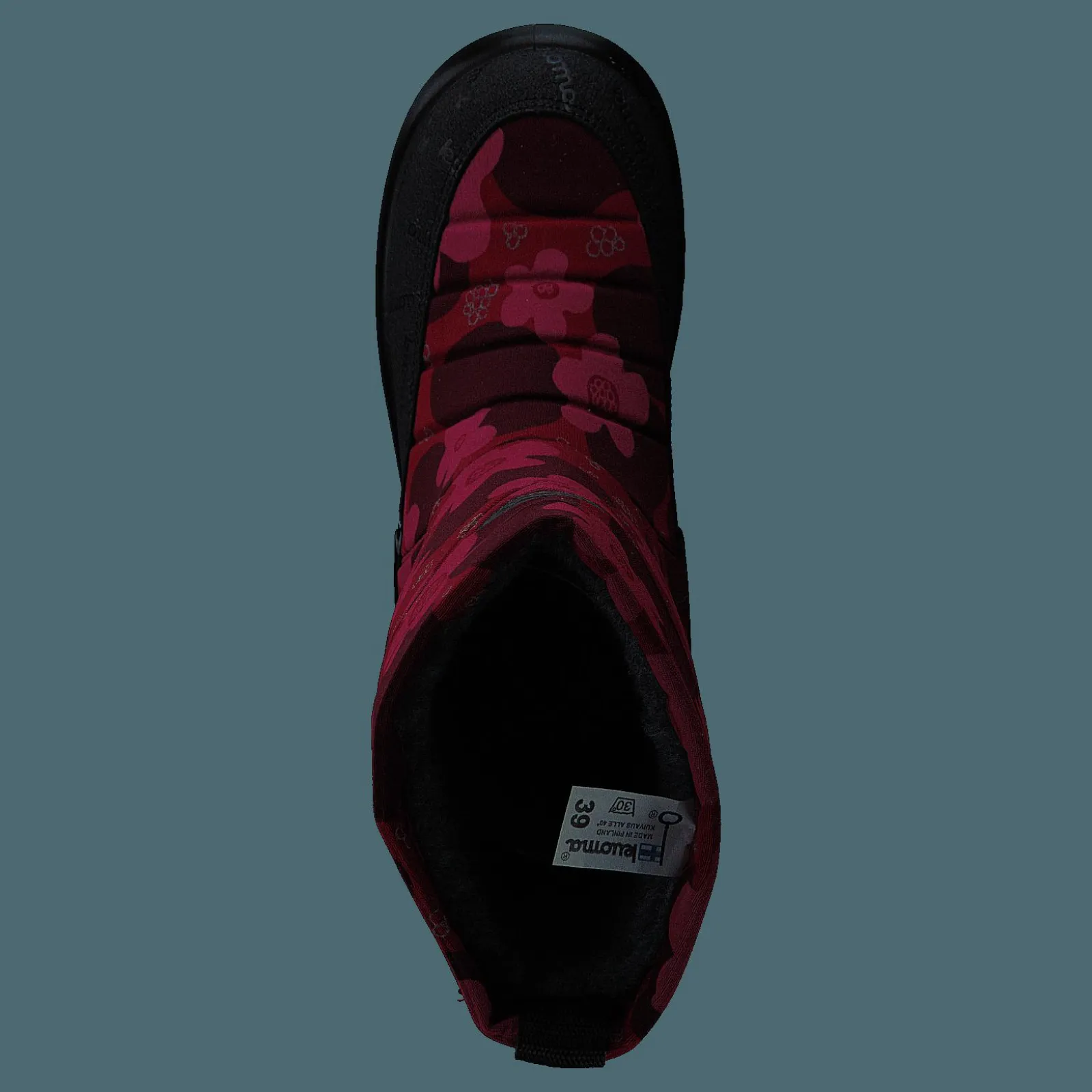 Barn Kuoma Putkivarsi Bordeaux Flower Reflective