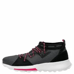 adidas Quesa Shoes Core Black / Grey Five / Shock Pink
