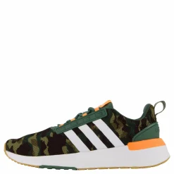 adidas Racer TR21 Cloudfoam Lifestyle Running Shoes Green Oxide / Cloud White / Screaming Orange