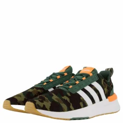 adidas Racer TR21 Cloudfoam Lifestyle Running Shoes Green Oxide / Cloud White / Screaming Orange