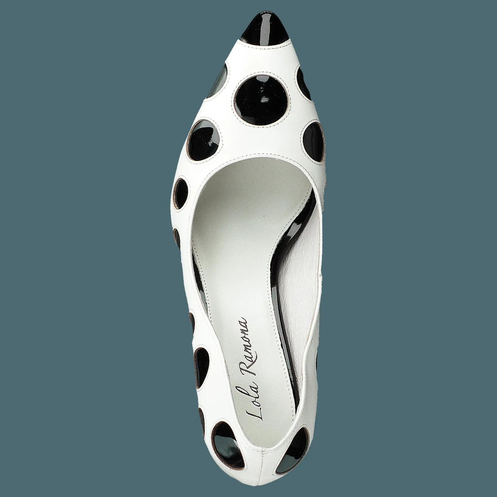 Lola Ramona Ramona White/black Dots