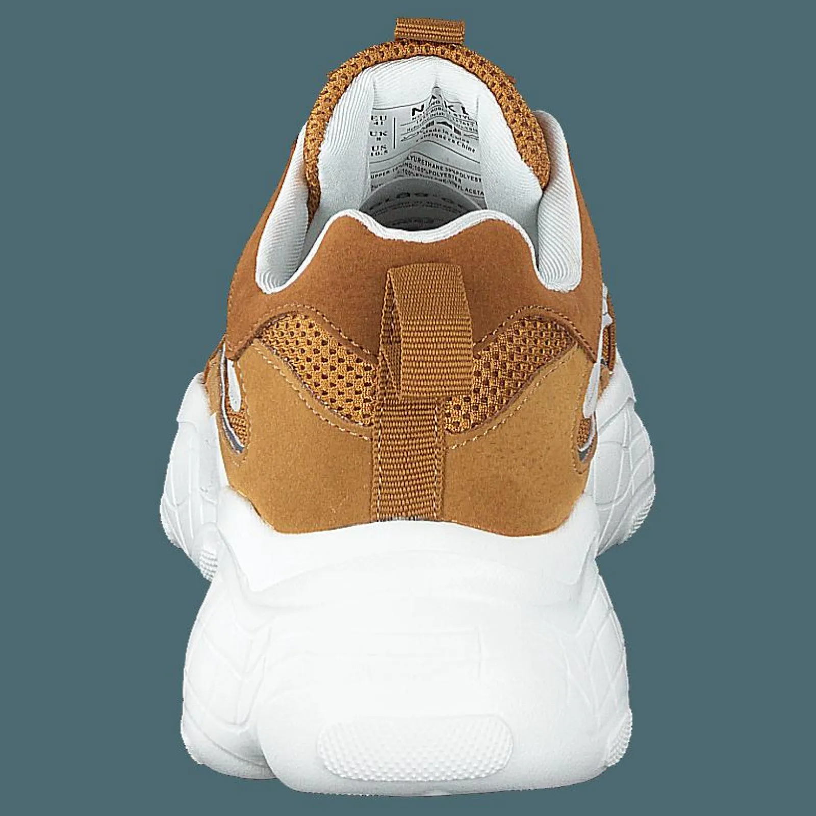 NA-KD Reflective Detail Trainers Congac