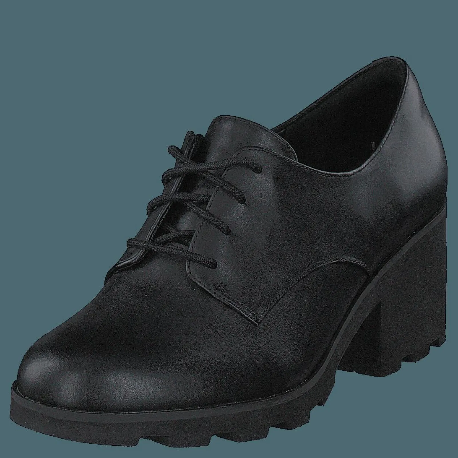 Clarks Rene Lace Black Leahter