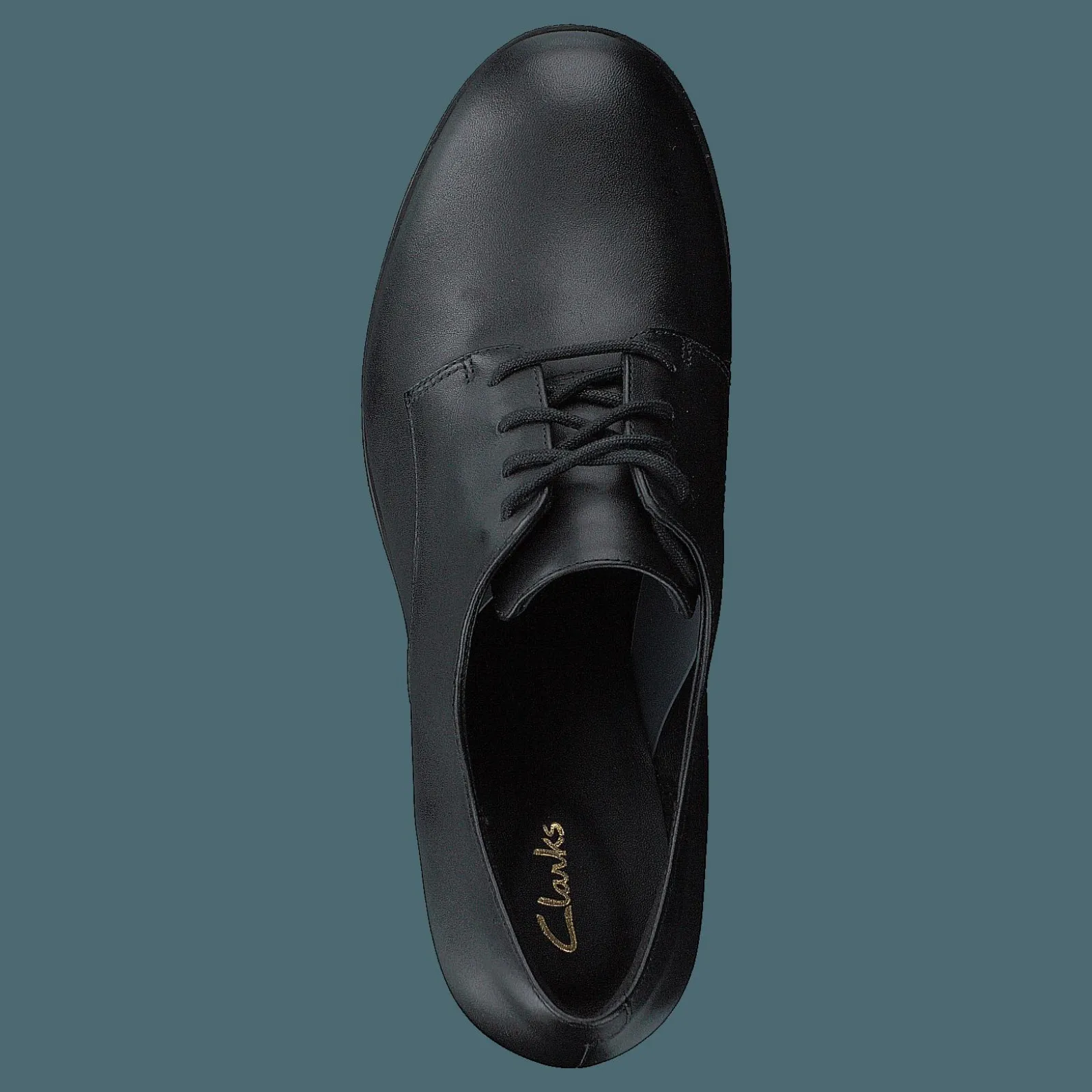 Clarks Rene Lace Black Leahter