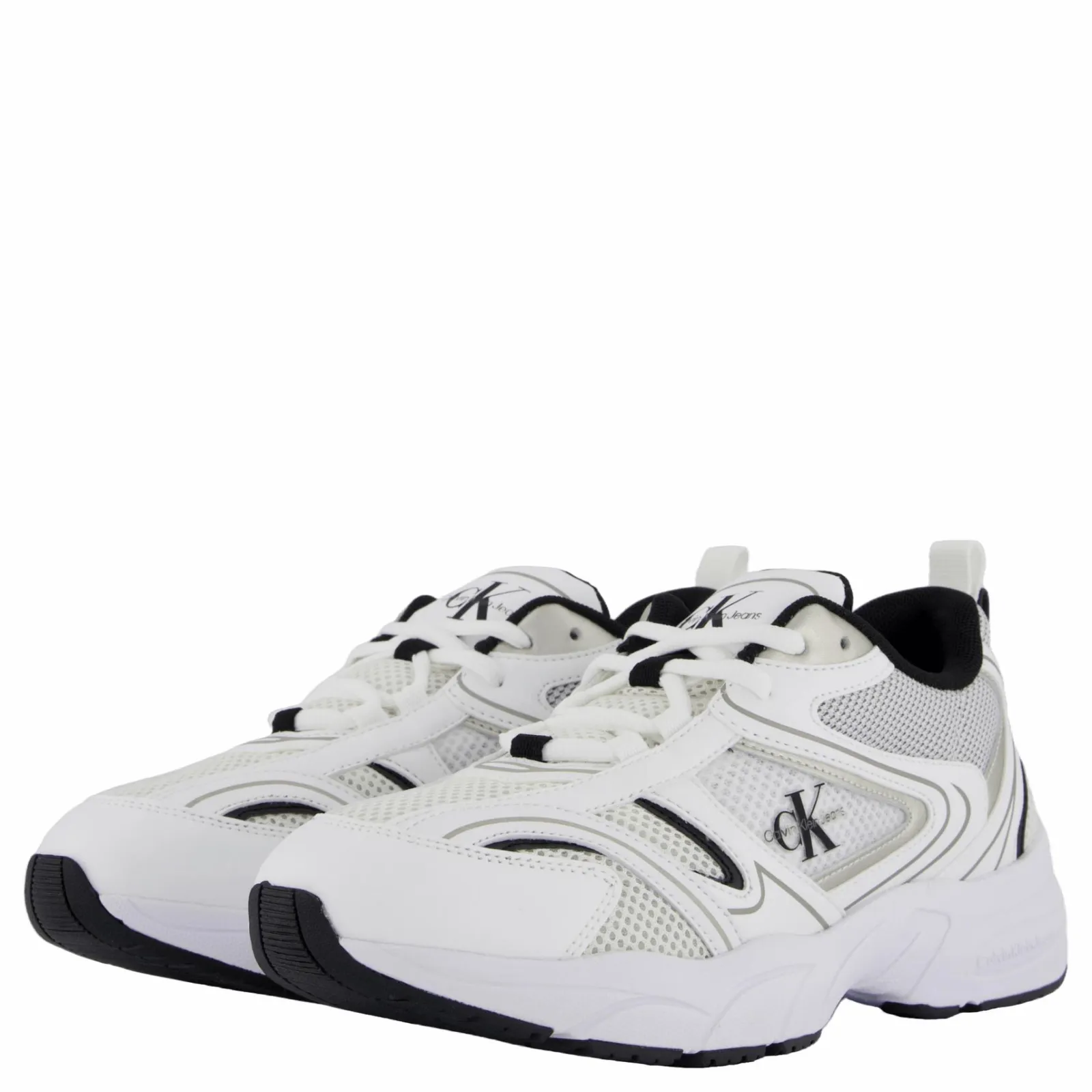 Calvin Klein Retro Tennis Mesh Ml White