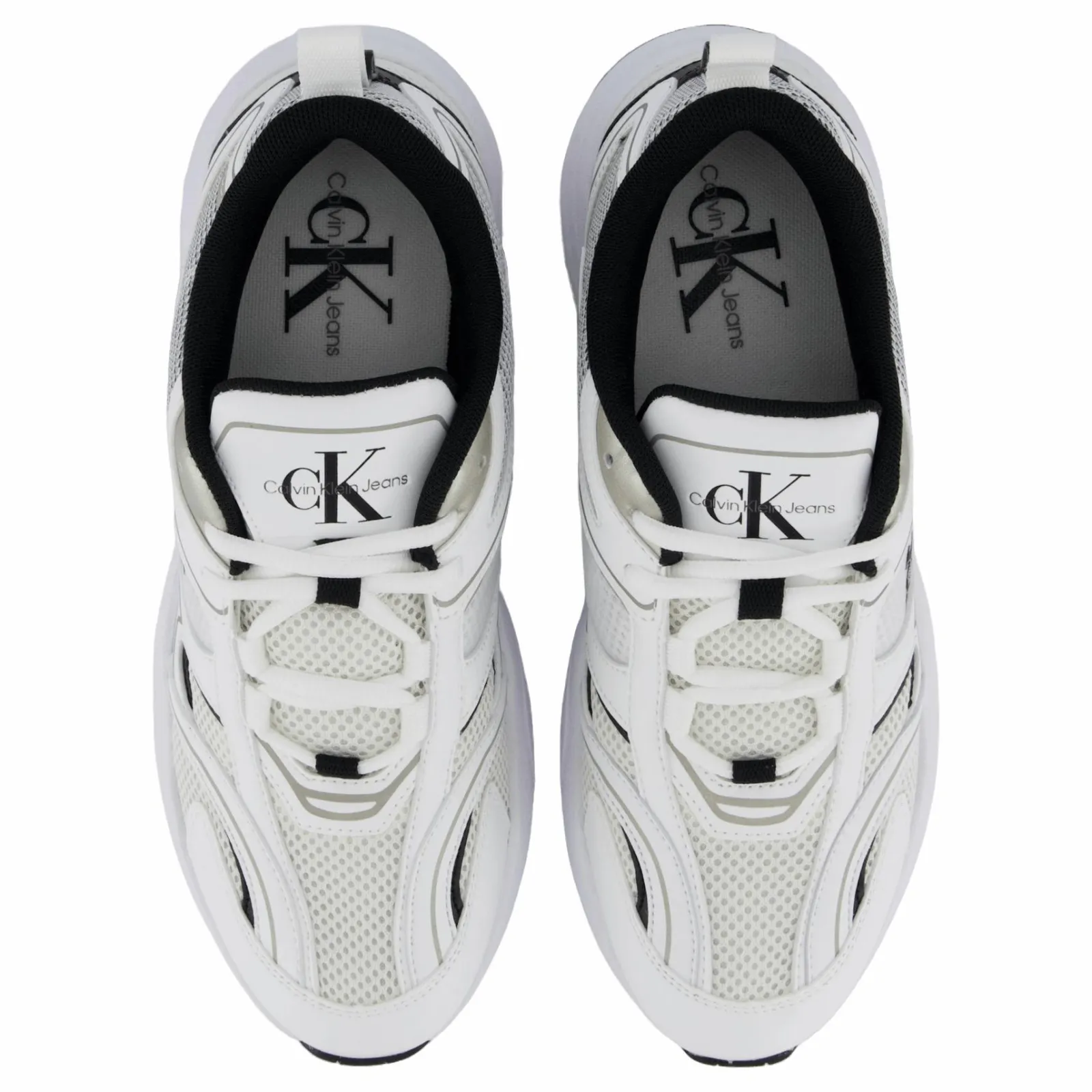 Calvin Klein Retro Tennis Mesh Ml White