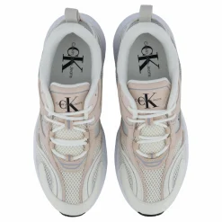 Calvin Klein Retro Tennis Su-mesh Wn Creamy White/whisper Pink/ Oys