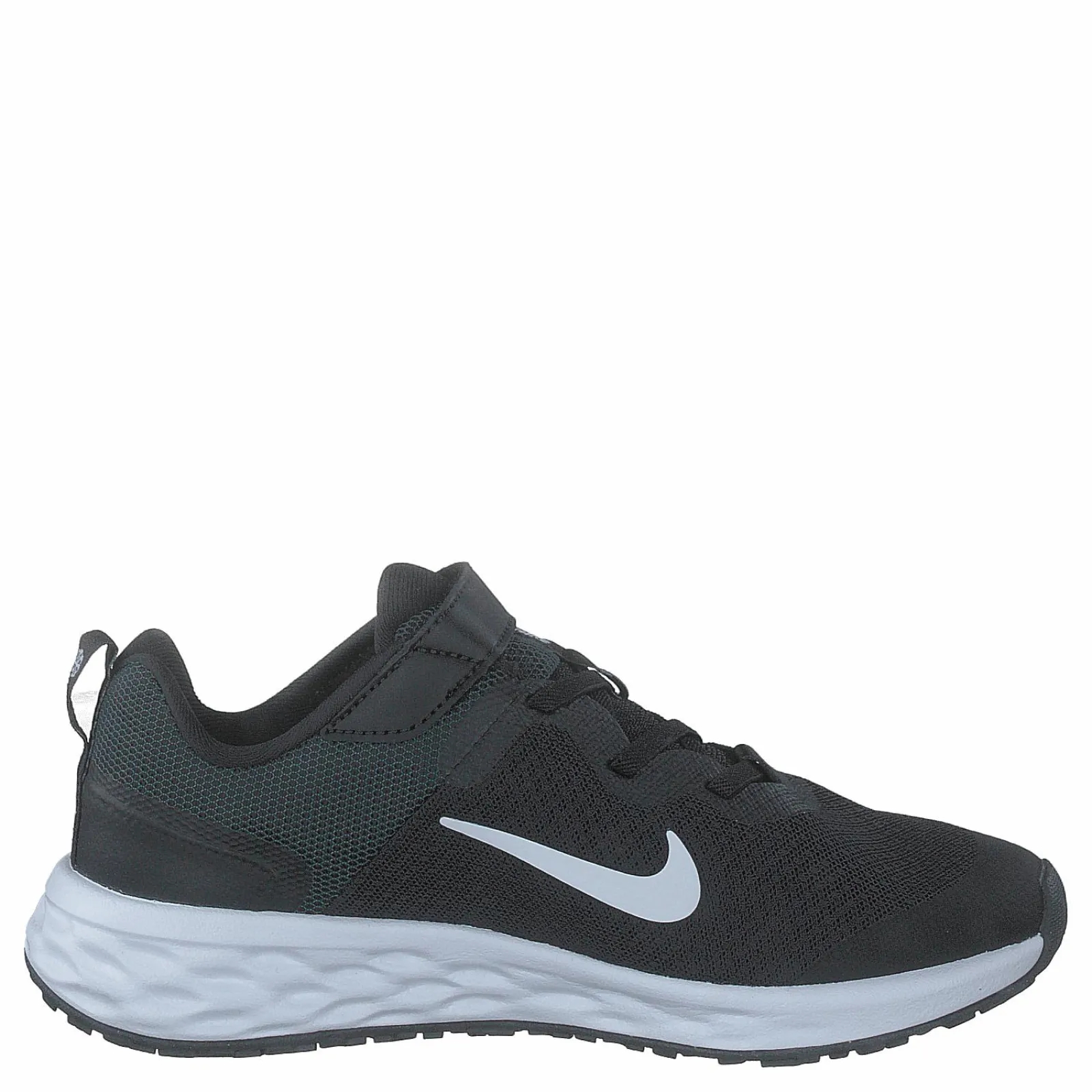 Barn Nike Revolution 6 Little Kids' Shoes BLACK/WHITE-DK SMOKE GREY
