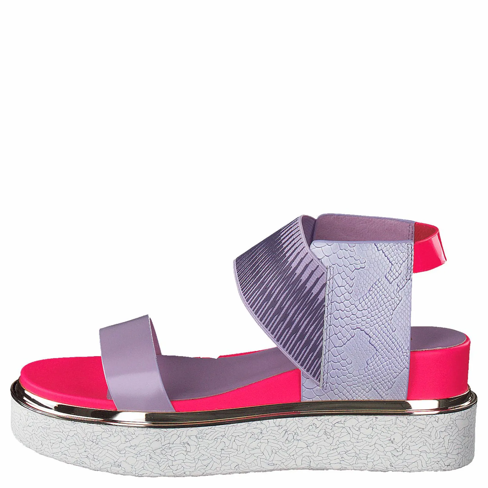 United Nude Rico Sandal Lavender/neon Pink