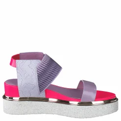United Nude Rico Sandal Lavender/neon Pink