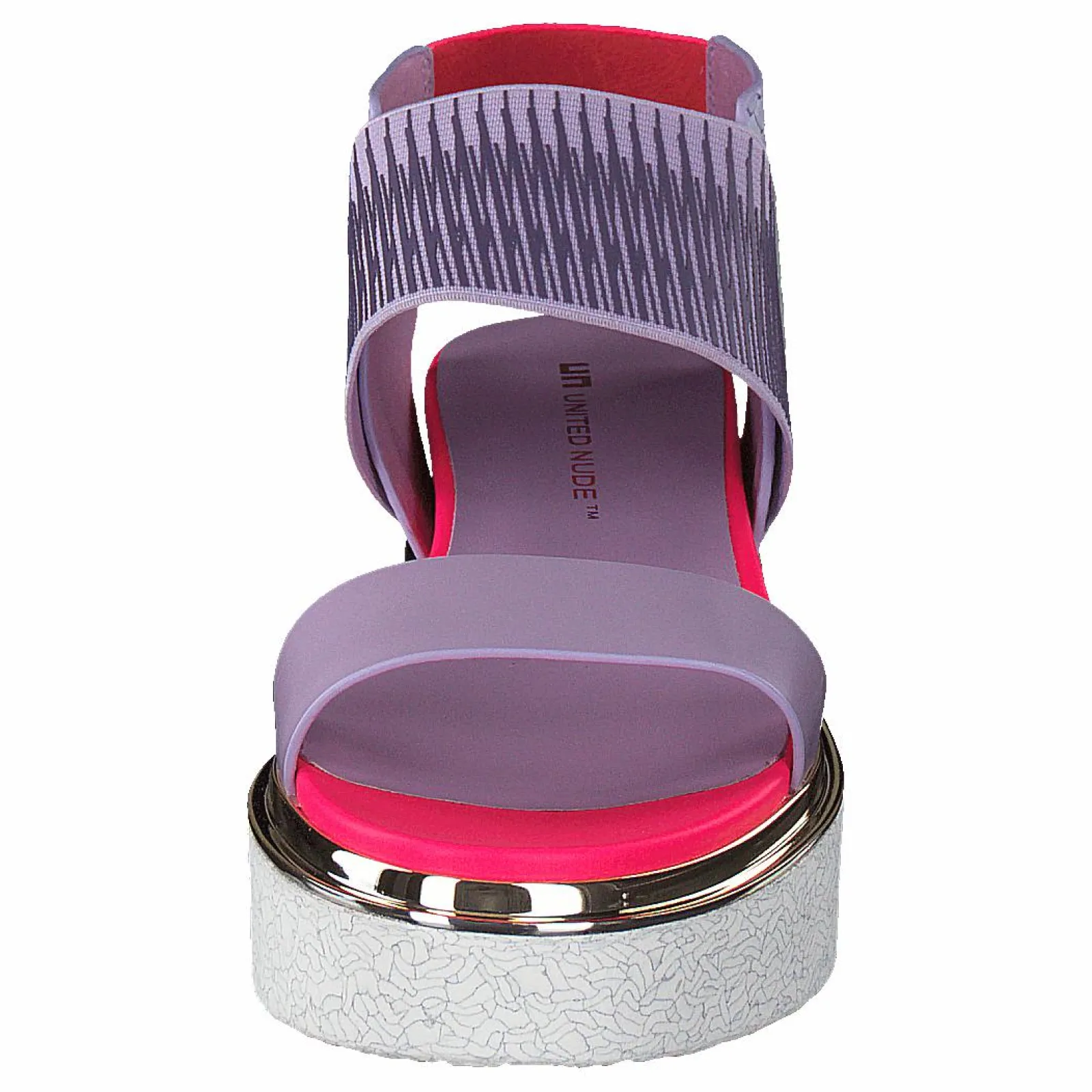 United Nude Rico Sandal Lavender/neon Pink
