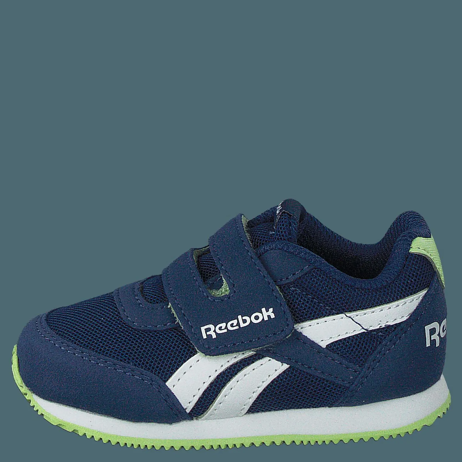 Barn Reebok Classic Royal Classic Jog 2 Kc Washed Blue/White/Lime Glow