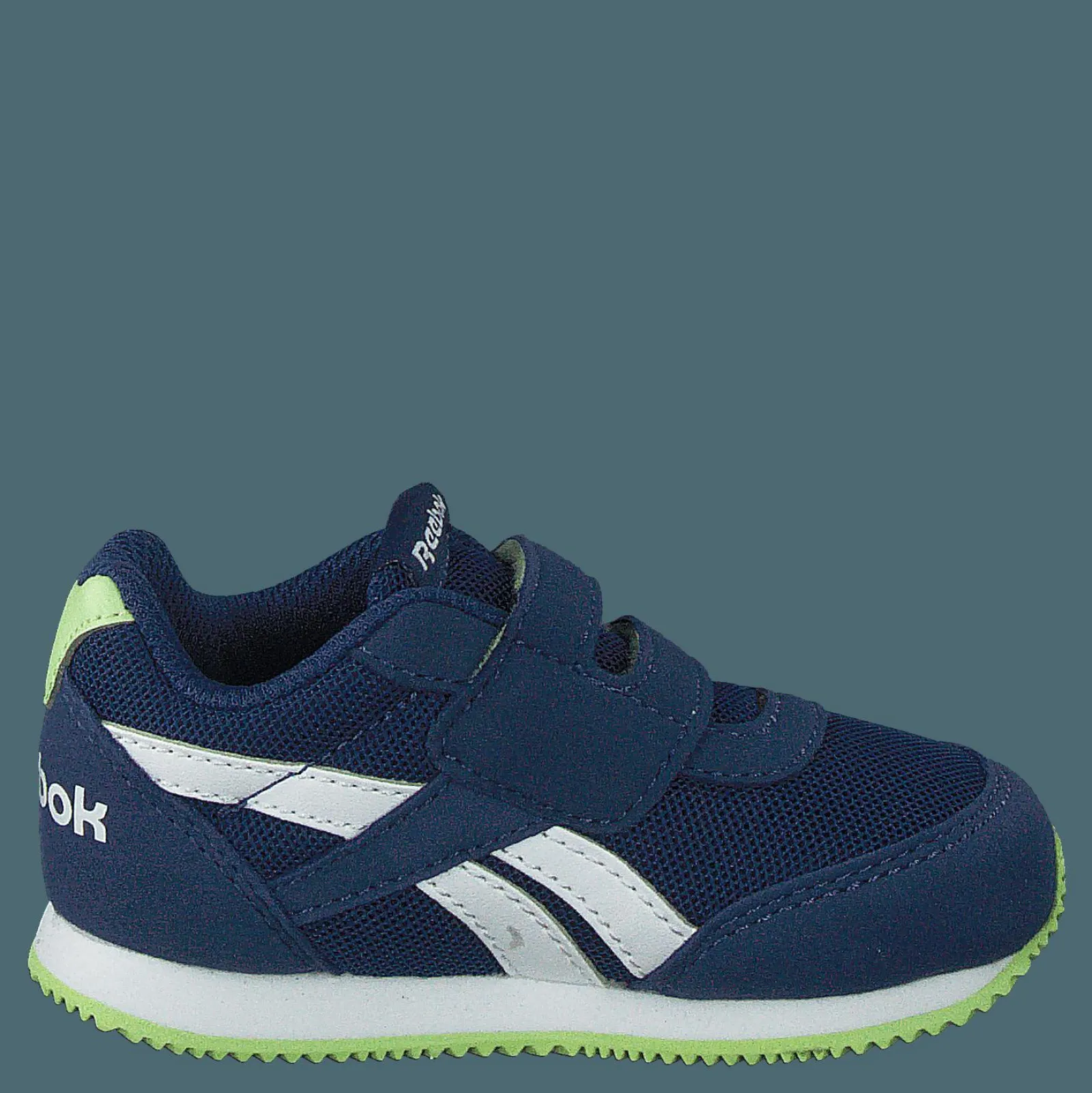 Barn Reebok Classic Royal Classic Jog 2 Kc Washed Blue/White/Lime Glow