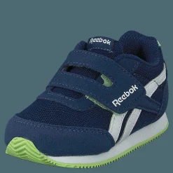 Barn Reebok Classic Royal Classic Jog 2 Kc Washed Blue/White/Lime Glow