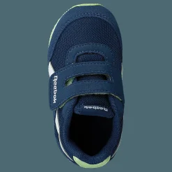 Barn Reebok Classic Royal Classic Jog 2 Kc Washed Blue/White/Lime Glow