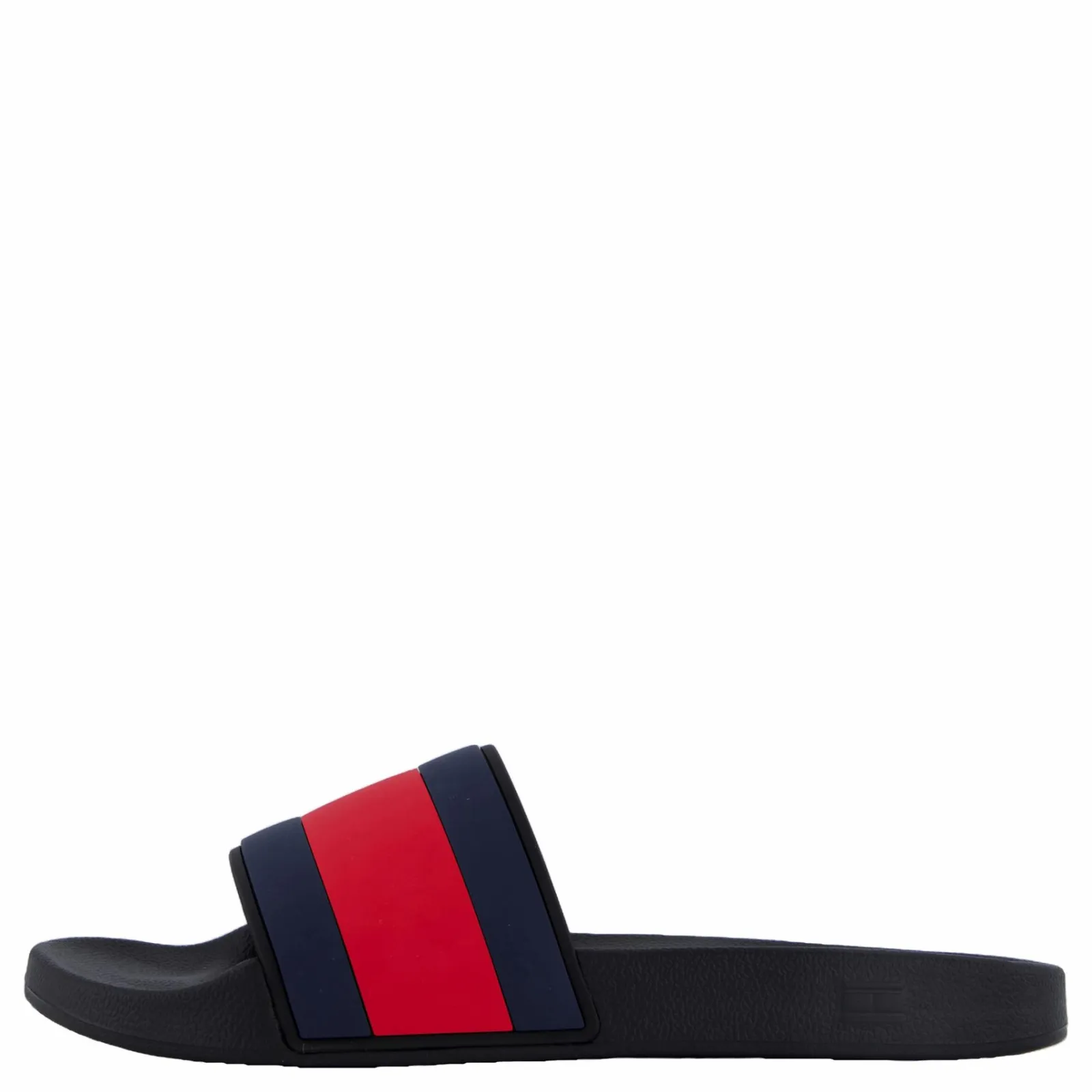 Tommy Hilfiger Rubber Th Flag Pool Slide Black