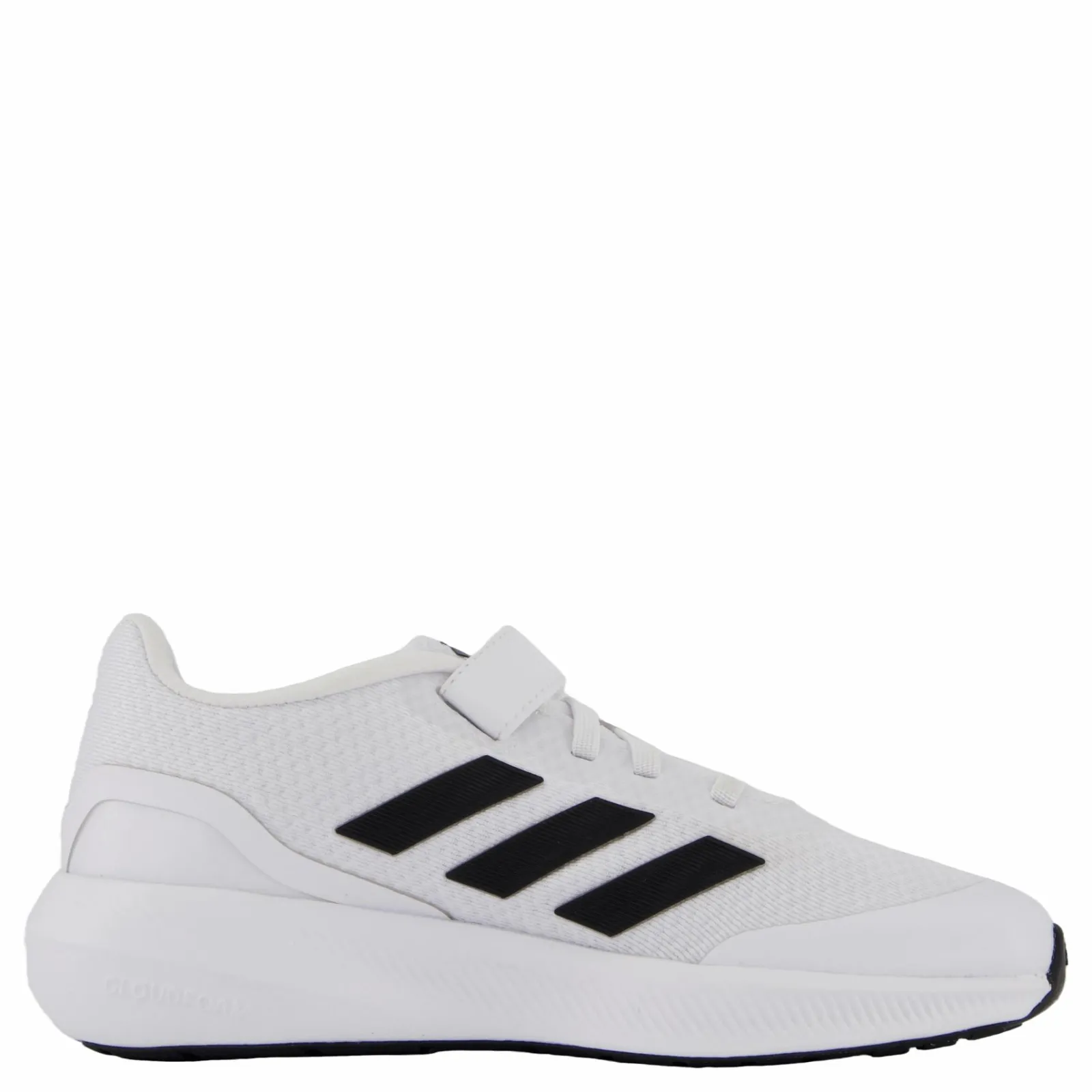 Barn adidas RunFalcon 3.0 Elastic Lace Top Strap Shoes Cloud White / Core Black / Cloud White