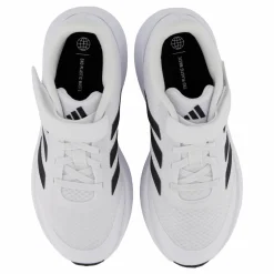 Barn adidas RunFalcon 3.0 Elastic Lace Top Strap Shoes Cloud White / Core Black / Cloud White