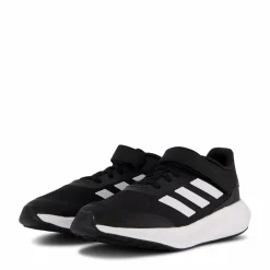 Barn adidas RunFalcon 3.0 Elastic Lace Top Strap Shoes Core Black / Cloud White / Core Black