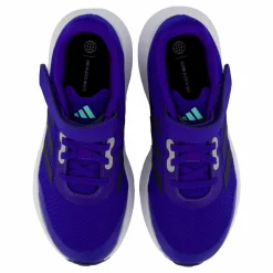 Barn adidas RunFalcon 3.0 Elastic Lace Top Strap Shoes Lucid Blue / Legend Ink / Cloud White