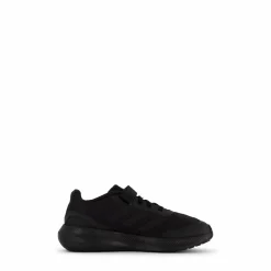 Barn adidas RunFalcon 3.0 Elastic Lace Top Strap Shoes Core Black / Core Black / Core Black