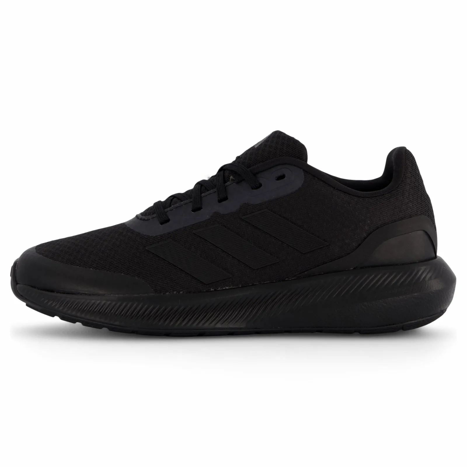 Barn adidas RunFalcon 3 Lace Shoes Core Black / Core Black / Core Black