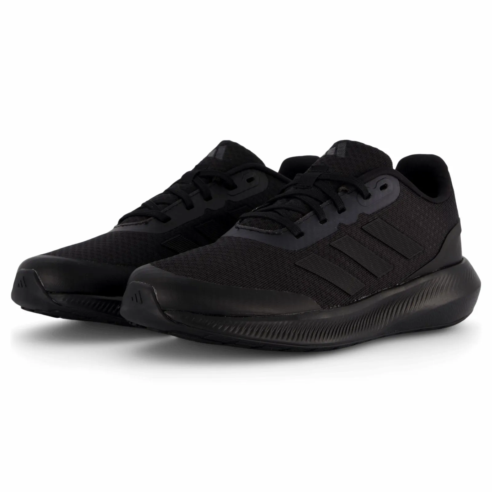 Barn adidas RunFalcon 3 Lace Shoes Core Black / Core Black / Core Black
