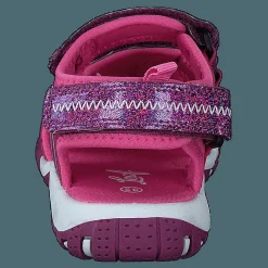 Barn Leaf Runn Dk Pink