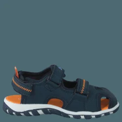 Barn Leaf Runn Navy/orange