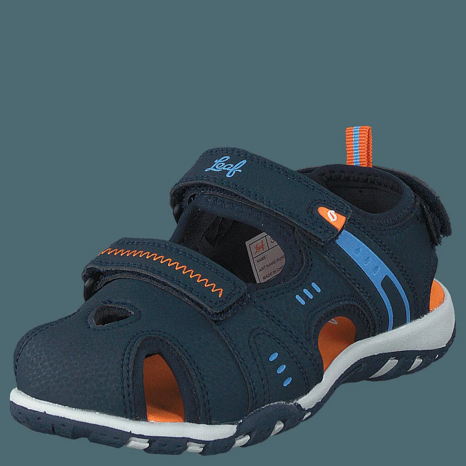 Barn Leaf Runn Navy/orange