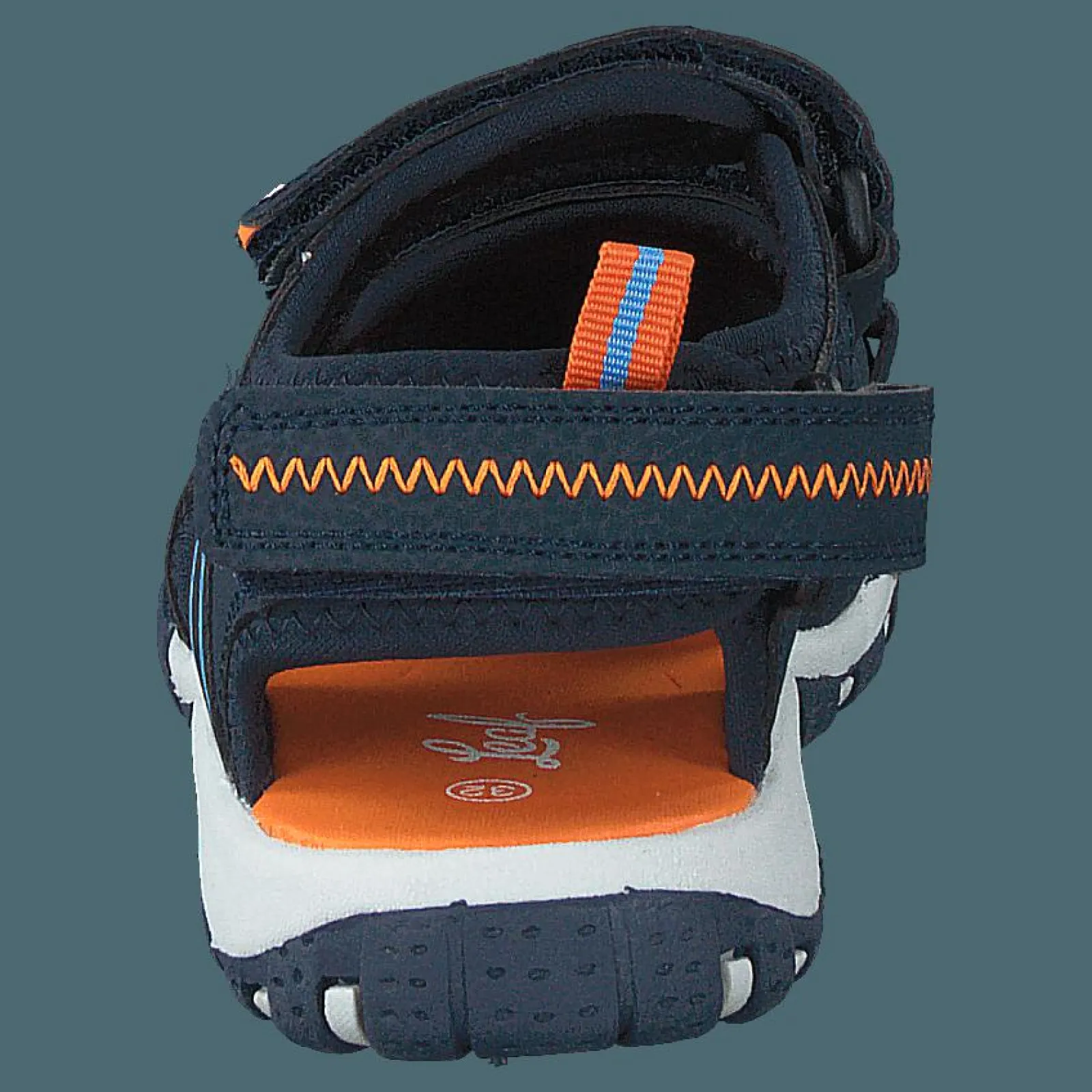 Barn Leaf Runn Navy/orange