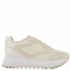 Calvin Klein Runner Laceup Authentic Creamy White/peach Whip