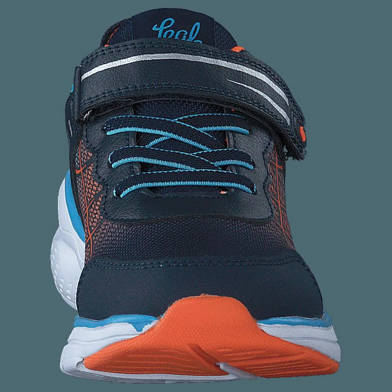 Barn Leaf Samset Navy/orange