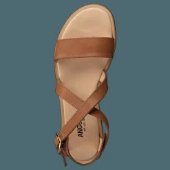 Angulus Sandal With Buckle Tan