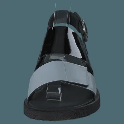 Angulus Sandal With Plateau Sole Greyblue/black/black