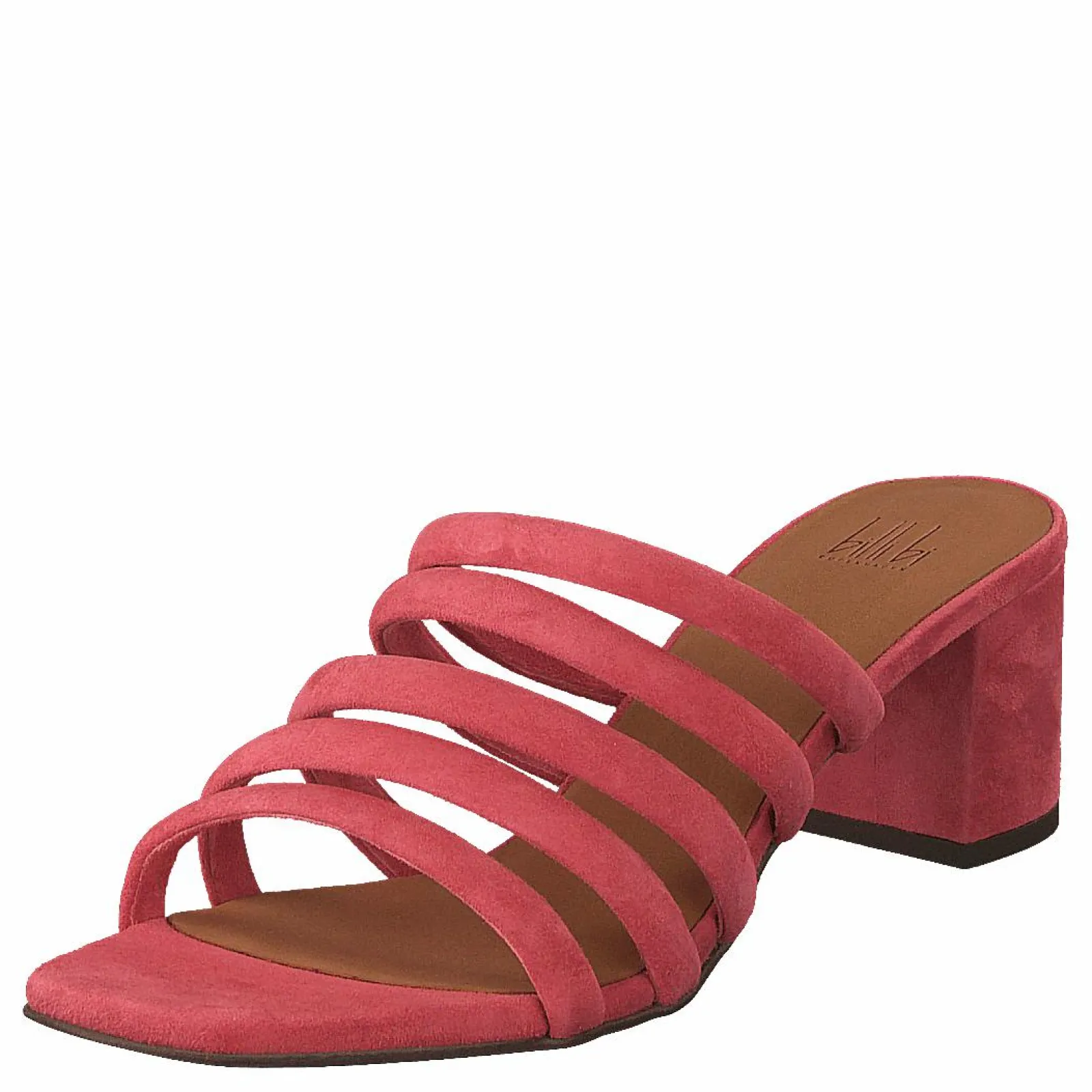 Billi Bi Sandals Dark Pink Suede