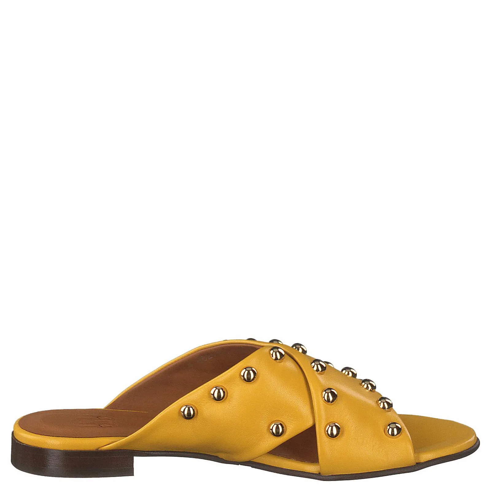 Billi Bi Sandals Yellow Nappa/gold