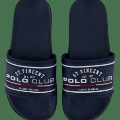 St Vincent Polo Club Savannah Bath Slipper W Navy